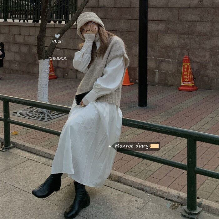 スタイルセーター スカート オータムウィンタースリム 秋物 冬物 モンロー78350407540