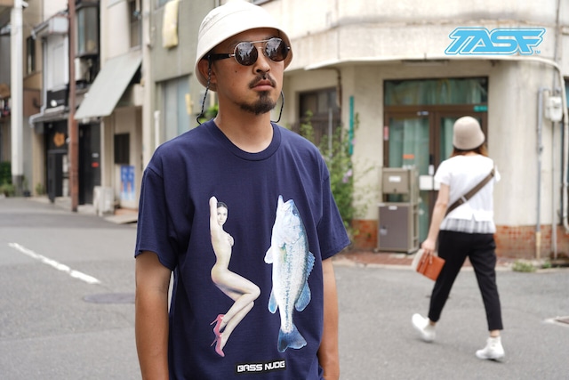 TASF  /  バスヌードTee  /  Navy