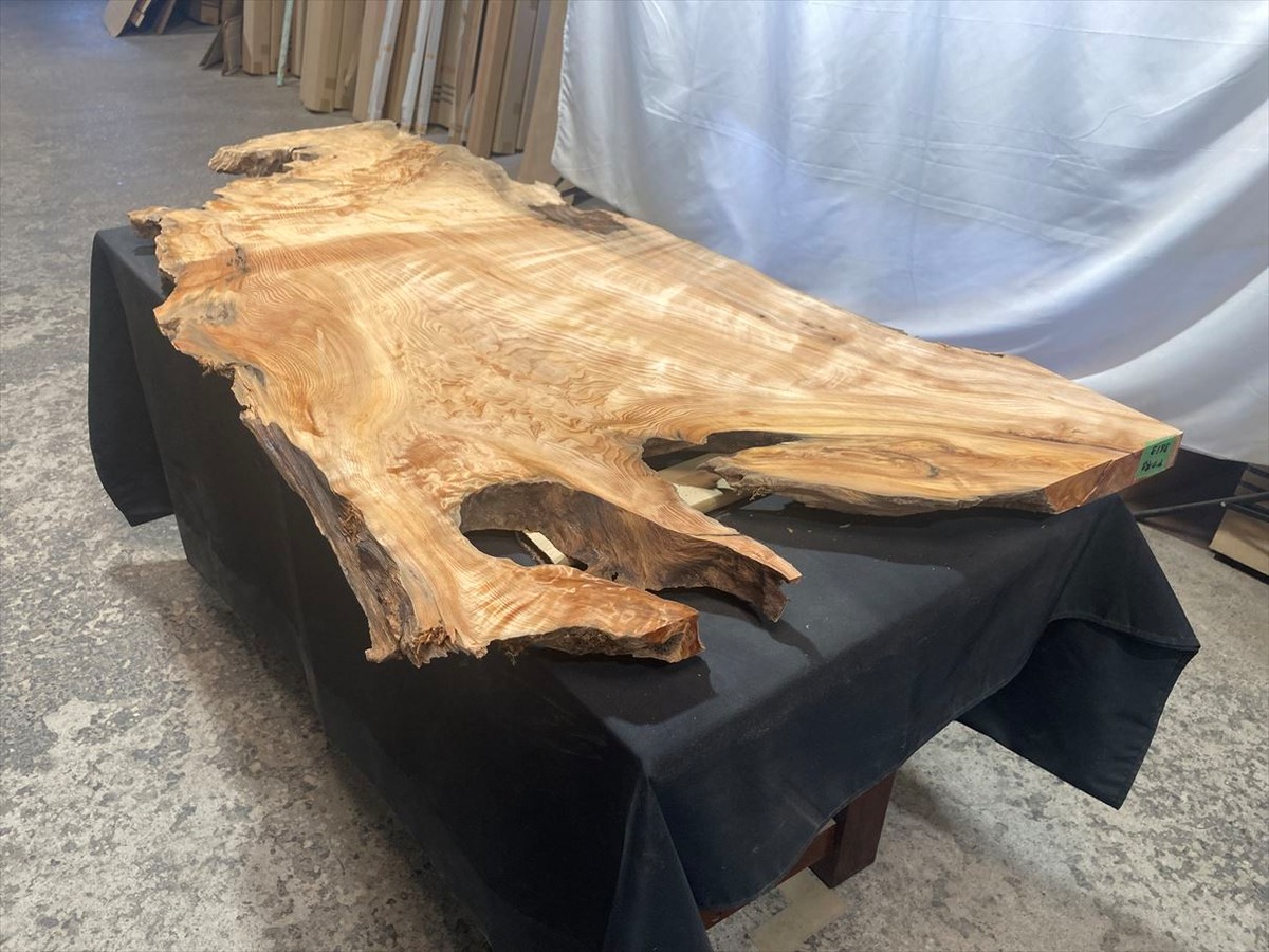 屋久杉3613 一枚板無垢 1560x650x40mm カウンター センターテーブル 
