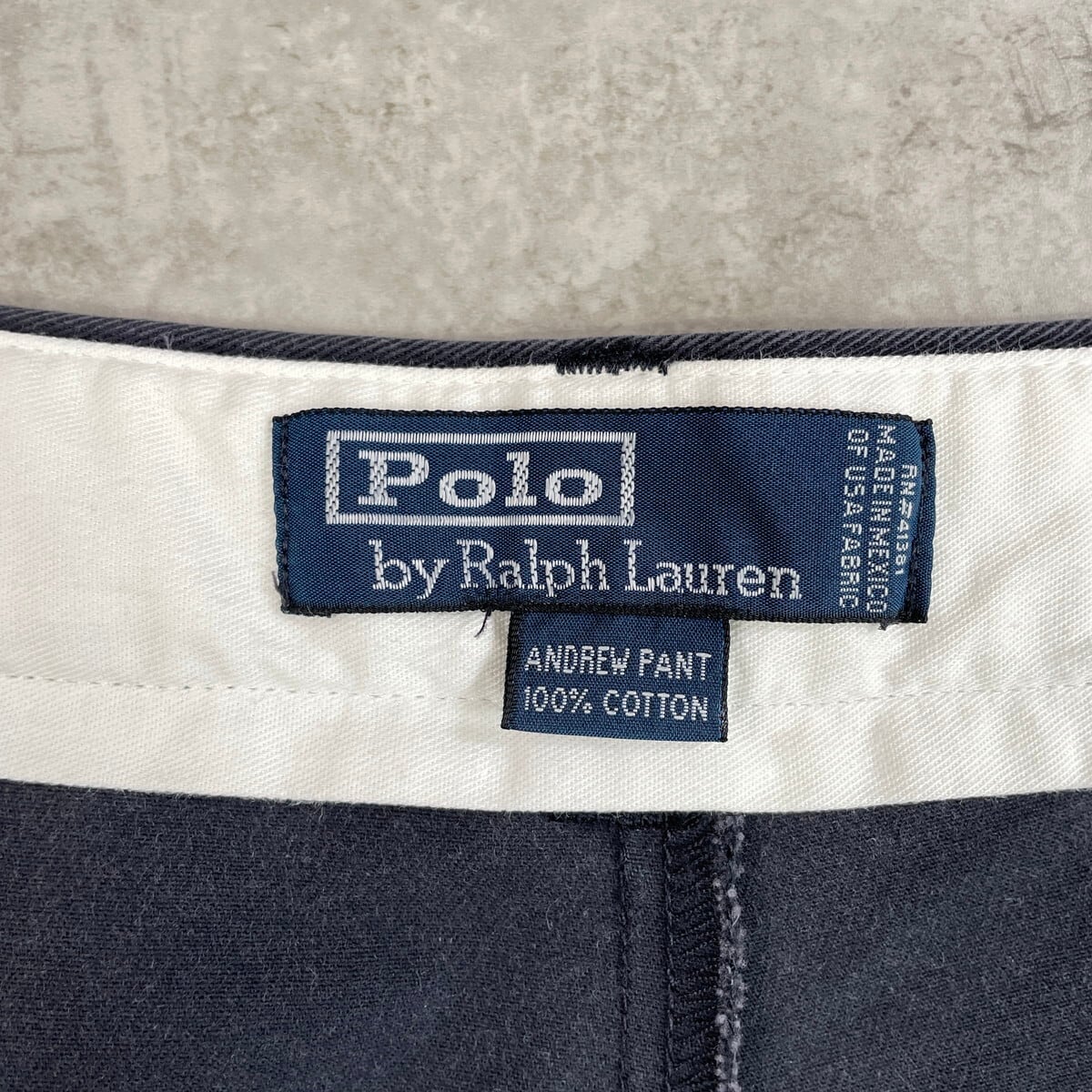 渡*邉様 ポロバイラルフローレン　ポロチノ　ANDREWパンツ　メンズ　古着　W 90年代 Polo by Ralph Lauren ポロバイラルフローレン 2タック