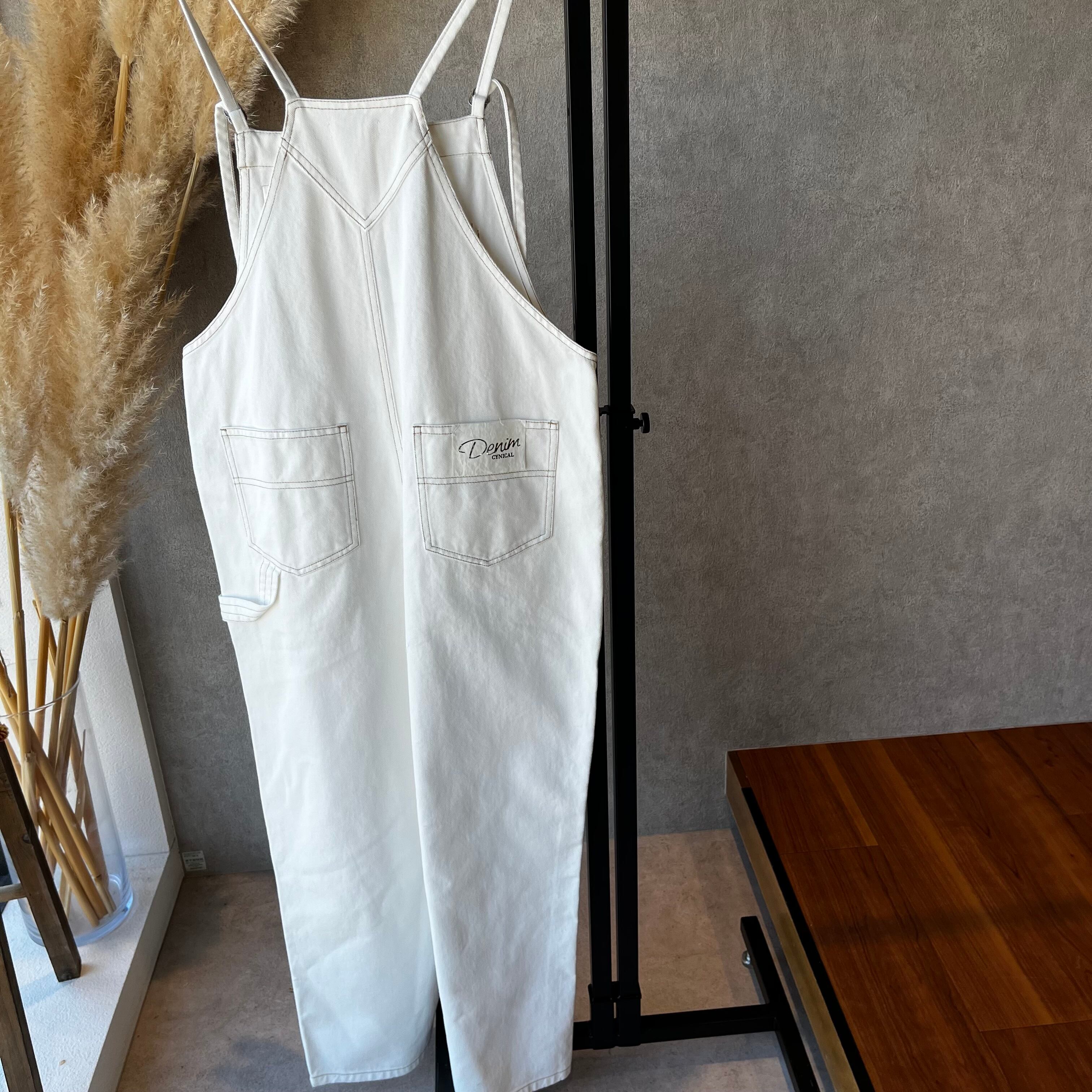 CYNICAL ミドルオンスデニムサロペット(N) | whispermusee