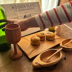 長方形皿手作りキットのプレートのみ単体販売 WOODEN RECTANGLE PLATE BLANK FOR HANDMADE