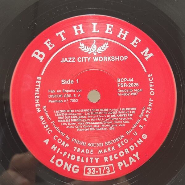 The Jazz City Workshop / The Jazz City Workshop [BCP-44] - 画像3