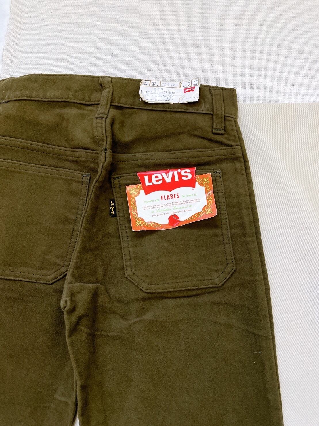 70s ヴィンテージ Levis フレアパンツ ビッグE リーバイス デッド