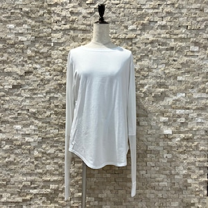 【AnnaKerry】チュールブロッキングロングTee(85251918)