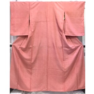 着物・小紋・鮫小紋・赤系地・No.200701-1753・梱包サイズ80