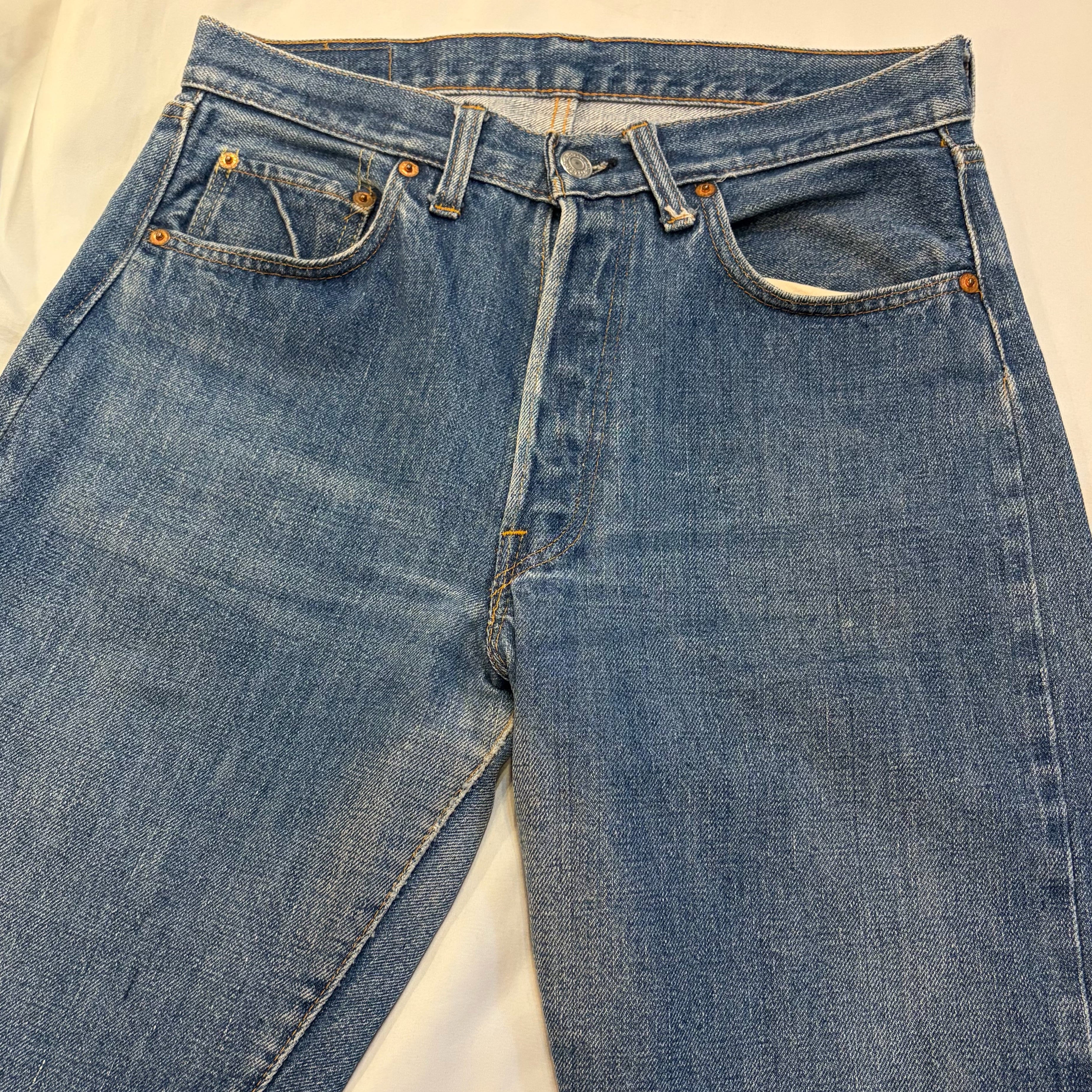 levis 501 66前期 デッドストック ノンウォッシュ | 旅する古着屋