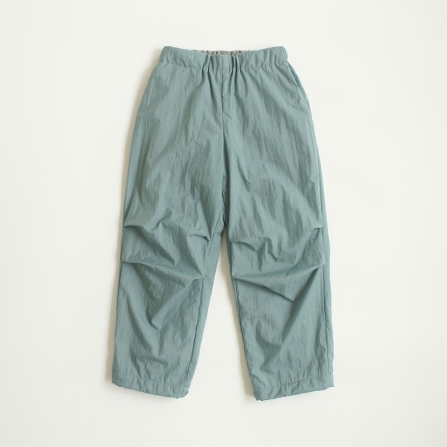 【 大人 】〈 MOUN TEN. 25AW 〉 warm lining pants "ロングパンツ" / saxe / 0（150-160)　