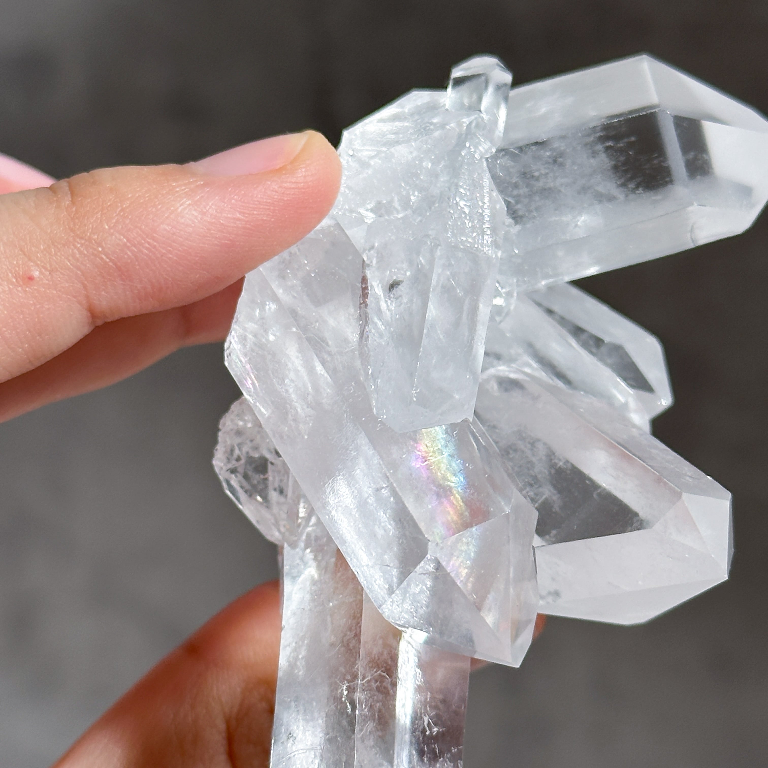 ゼッカ産水晶クリアクォーツ クラスター92◇ Clear Quartz ◇天然石