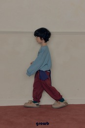 韓国子供服 / growb / ライズ Tシャツ / 秋服 *XS~JM*