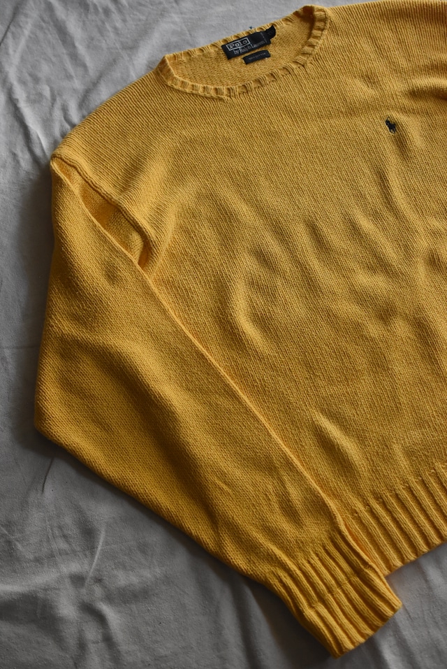 OK/90's "polo by Ralph Lauren" cotton knit