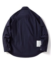 ナイロンシャツカラーワークシャツ　S0383