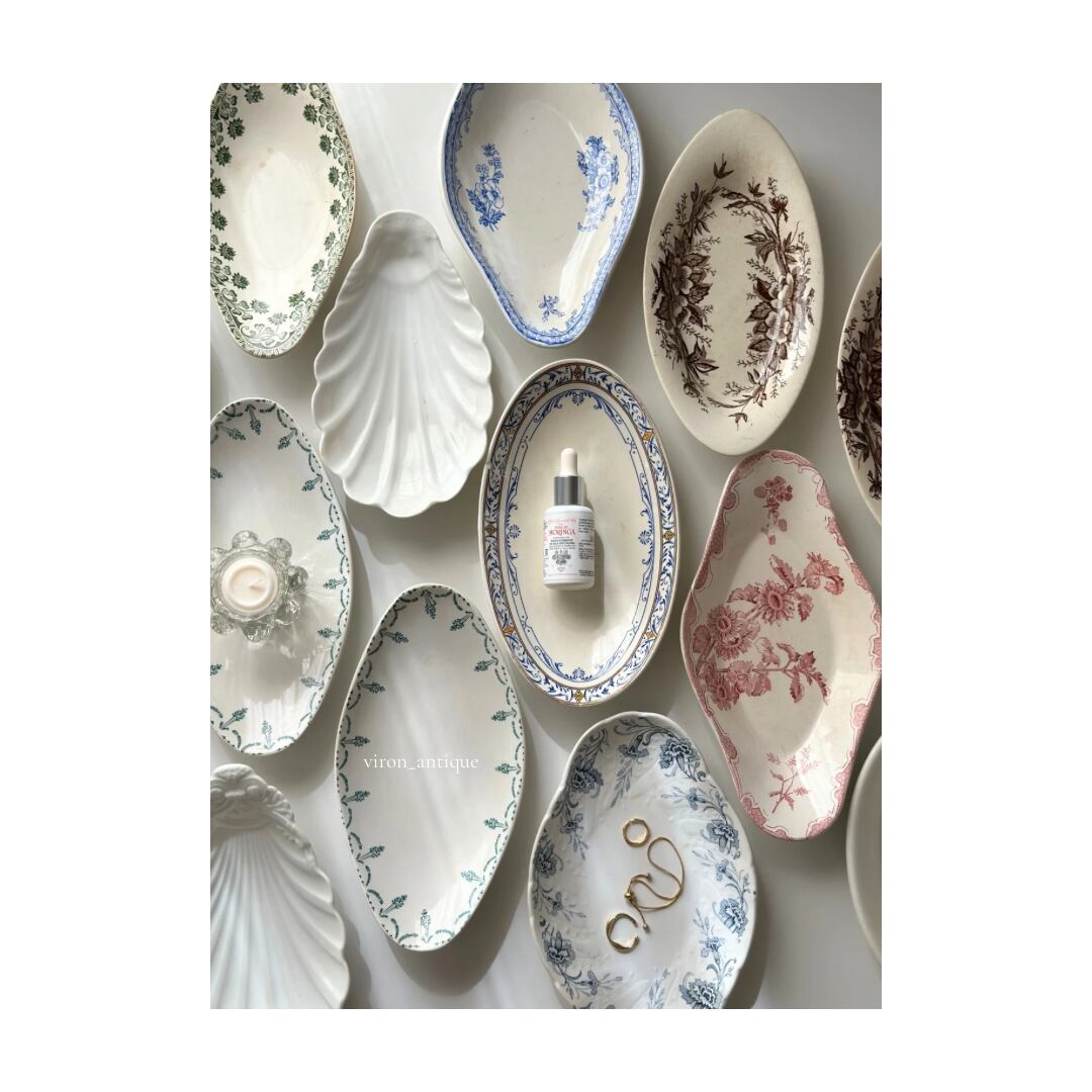 フランス　アンティーク　クレイユモントロー　＊COLBERT＊　ラヴィエ Creil et Montereau クレイユモントロー / “COLBERT” ラヴィエ b