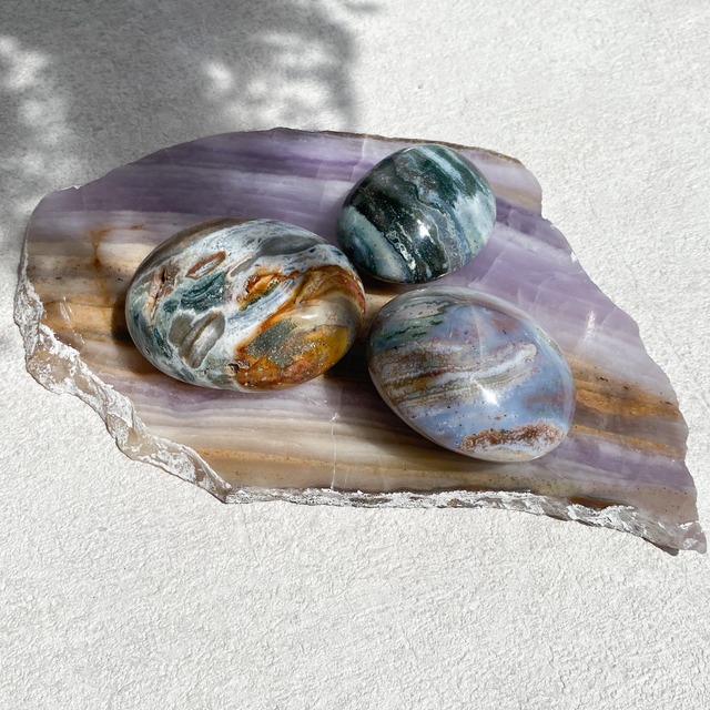 Silky fluorite  slab