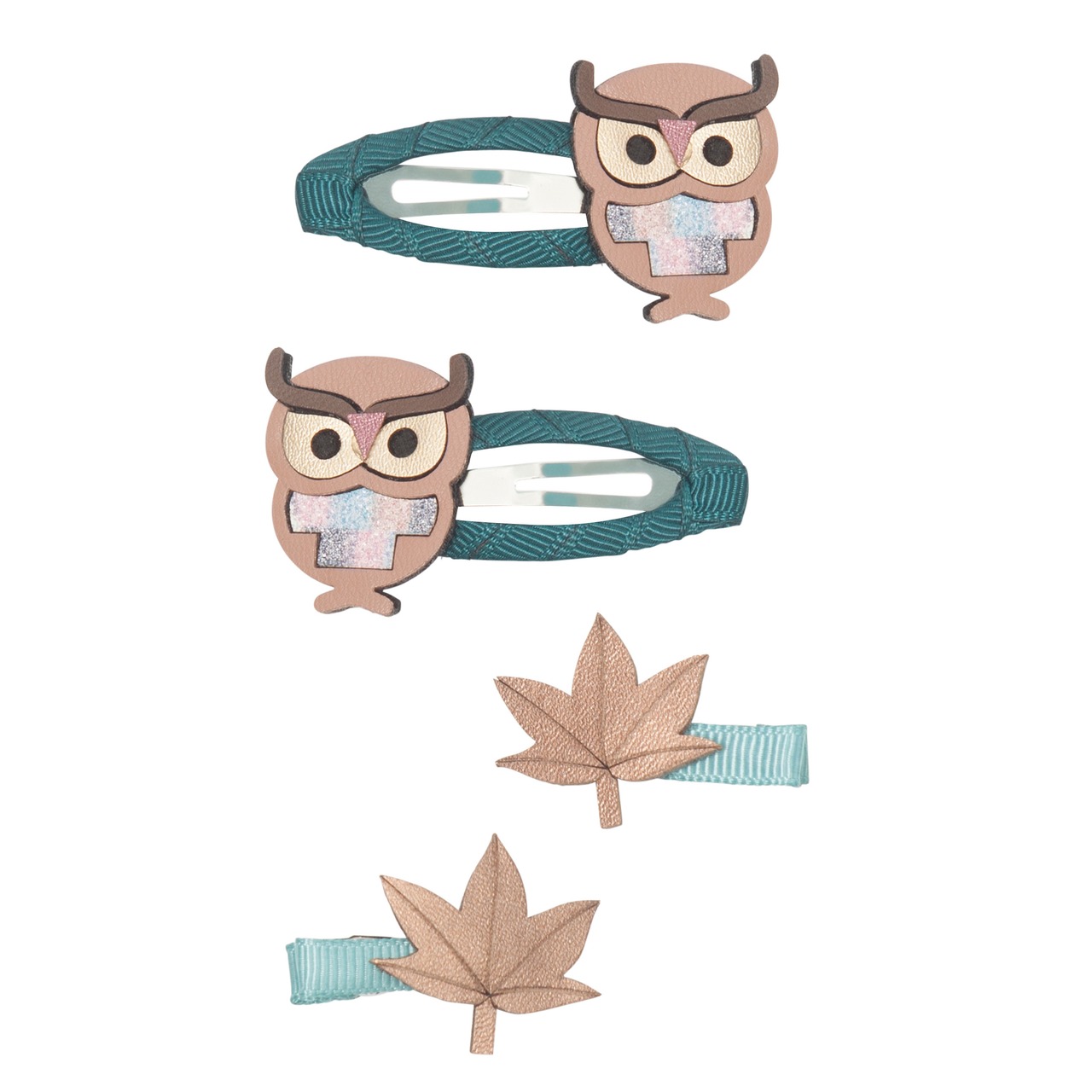 Oscar owl clips CHESTNUT_132013 61【2026年8/31まで限定SALE】