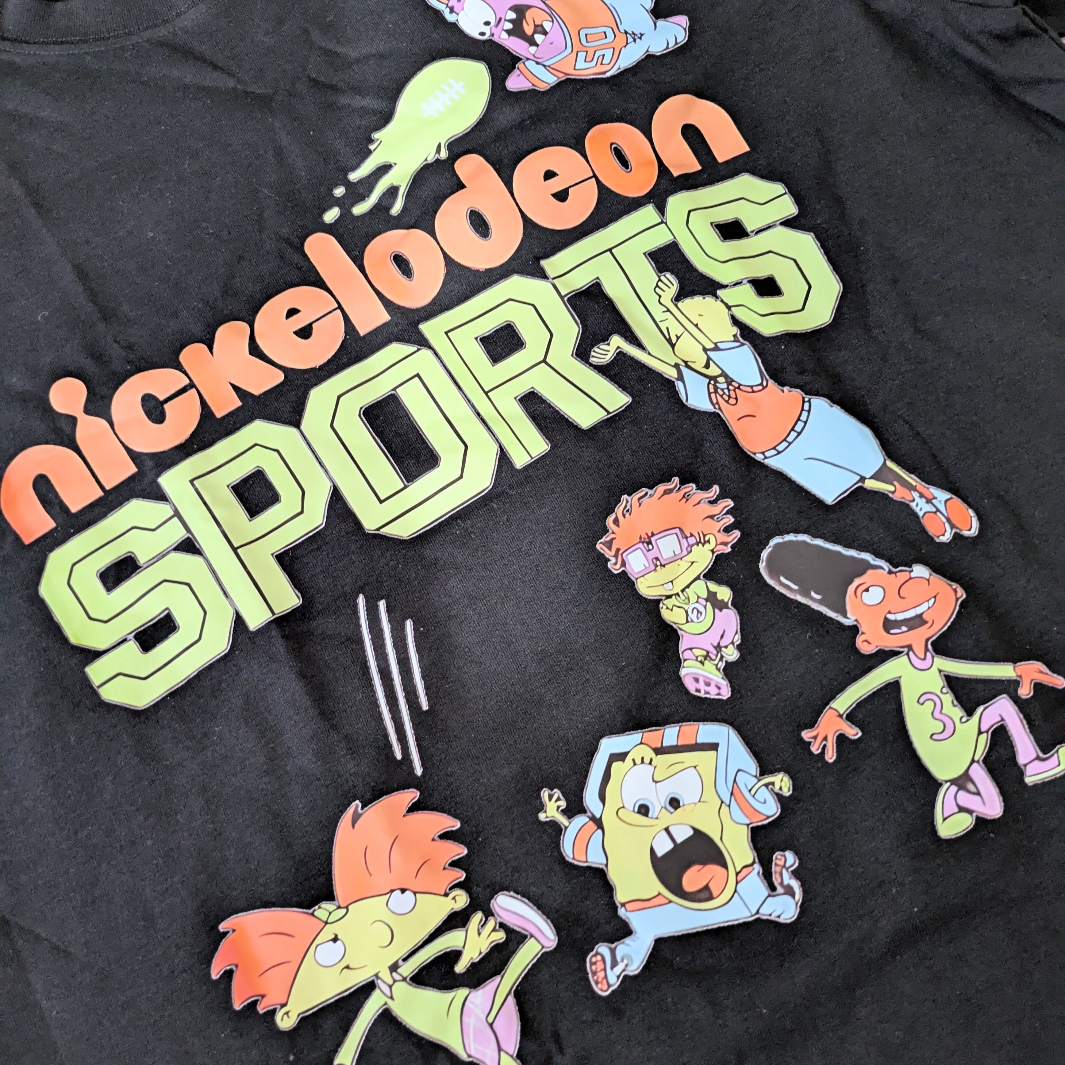 【 Nickelodeon ( ニコロデオン ) 】『 Nickelodeon SPORTS 』 Tシャツ〚アメリカン雑貨 アメトイ〛