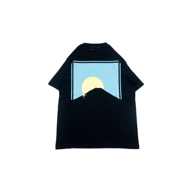 Fu-ji-Blazz 6.2oz T-Shirt [BLACK&BLUE]
