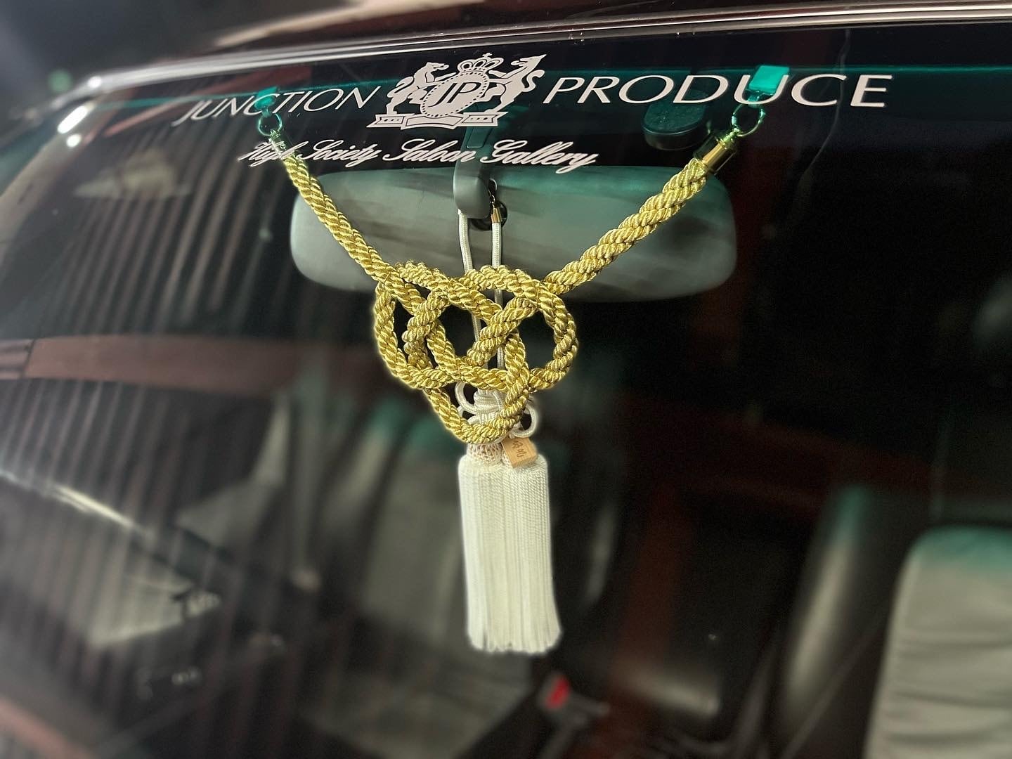 ジャンクションプロデュース ふさ（黒） 金綱 セット Car / Motorcycle