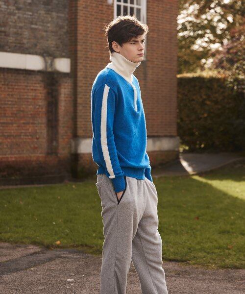 ☆BOYNEXTDOOR イハン 着用！！【Studio & Parc】Two Tone Half Zip-up