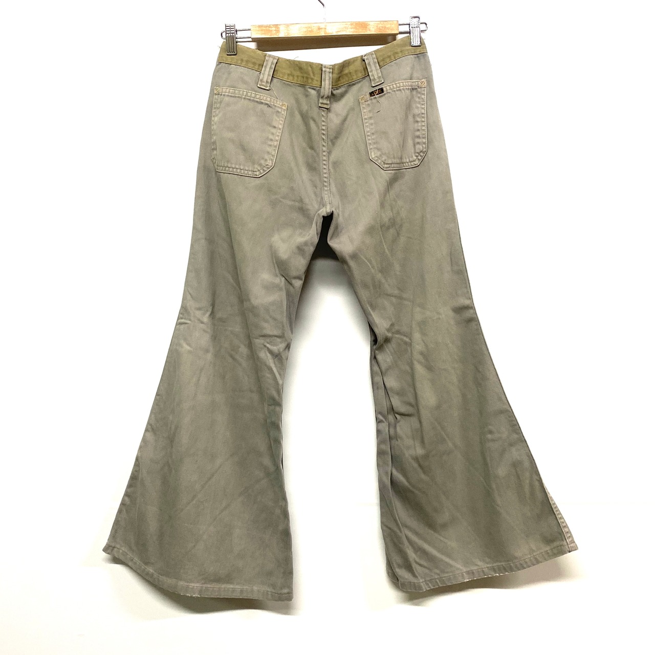 70年代 Lee リー ベルボトム コットン フレアパンツ ヴィンテージ 