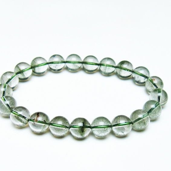 グリーンファントム ブレスレット 9mm 一点物 メール便可 [M便 1/10] 111-44091