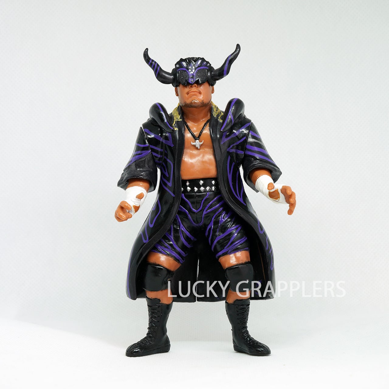 天山広吉 DX 黒紫ガウン | LUCKY GRAPPLERS