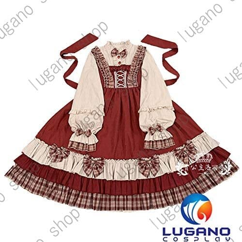 KL008 萌えゴシック ロリータ風 Sweet Gothic Lolita風 ワンピース 森