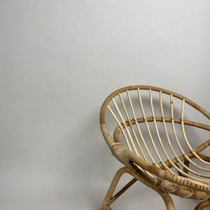 Rattan Round Chair / ラタン ラウンド チェア〈キッズチェア / ディスプレイ 〉