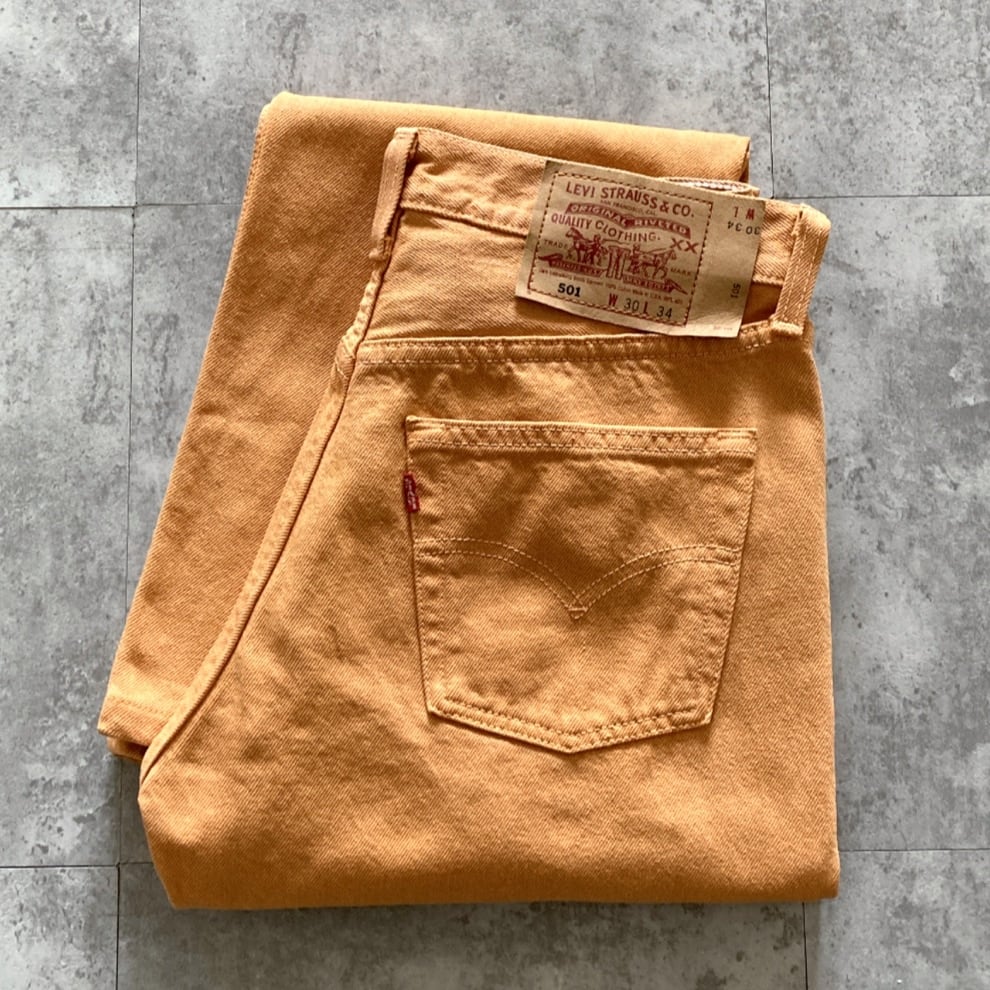 W30 L34】90's US.Levis 501 リーバイス サンベニート工場(553) ボタン