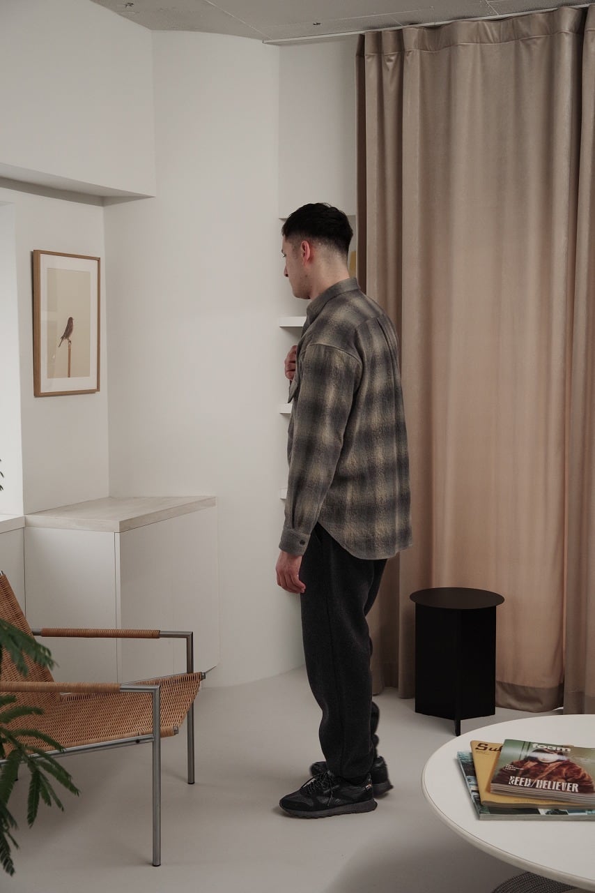 Cotton Flannel B.D.Check Shirt