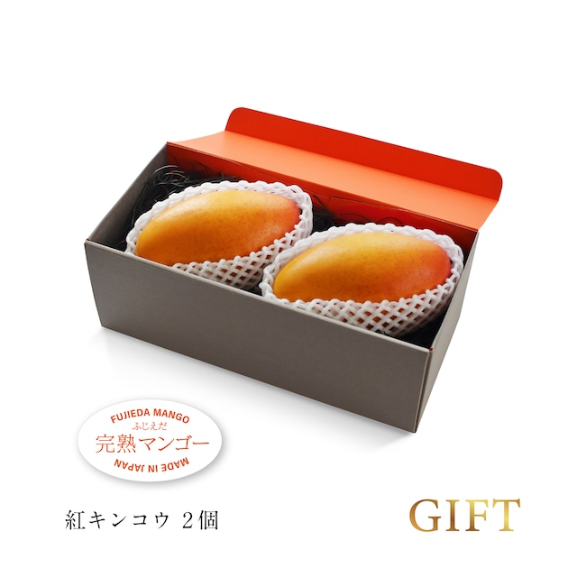 2026初物【20箱限定ギフト】紅キンコウ2玉入り　※先行予約用