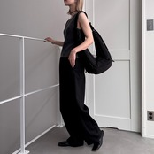 ヴィンテージライクリブtank/チャコール