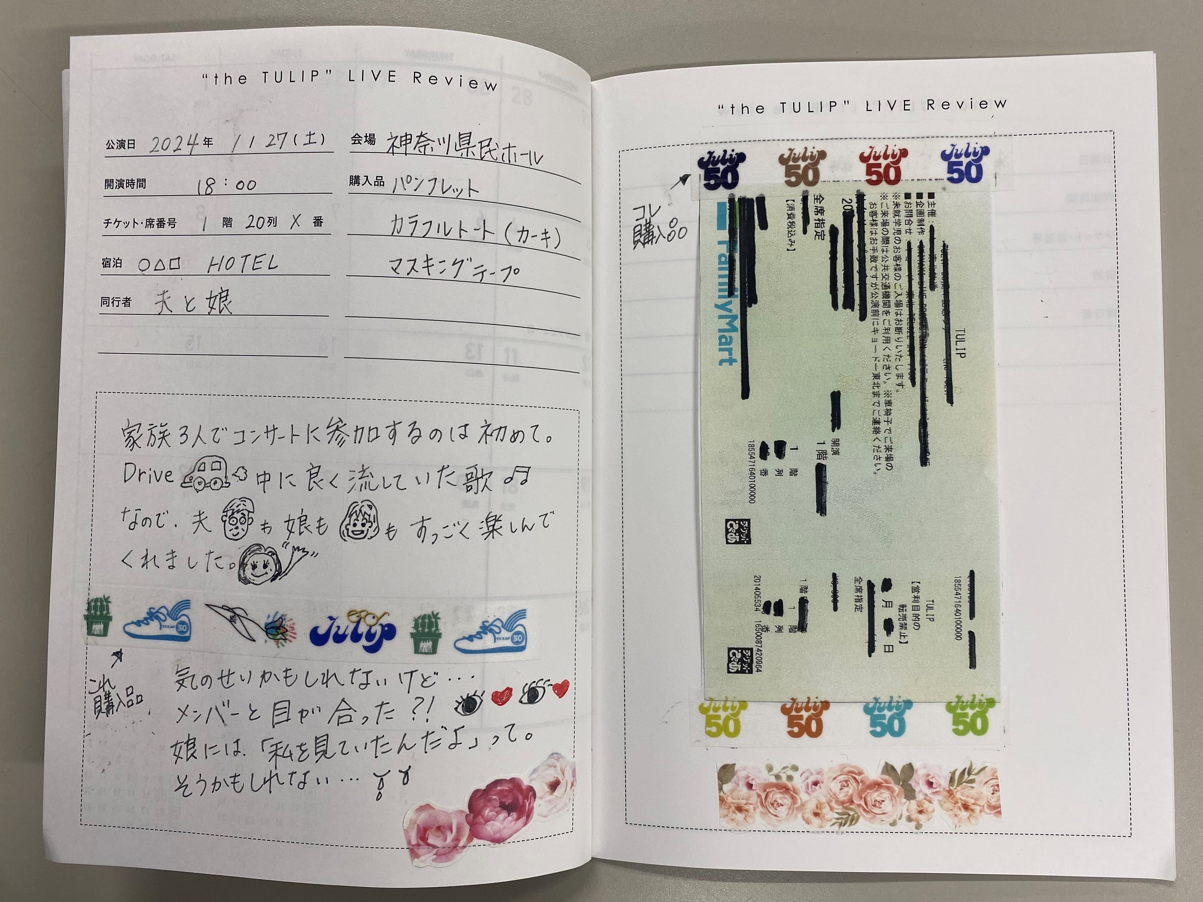 アンコール公演 ライブダイアリー (A5サイズ) - 画像2
