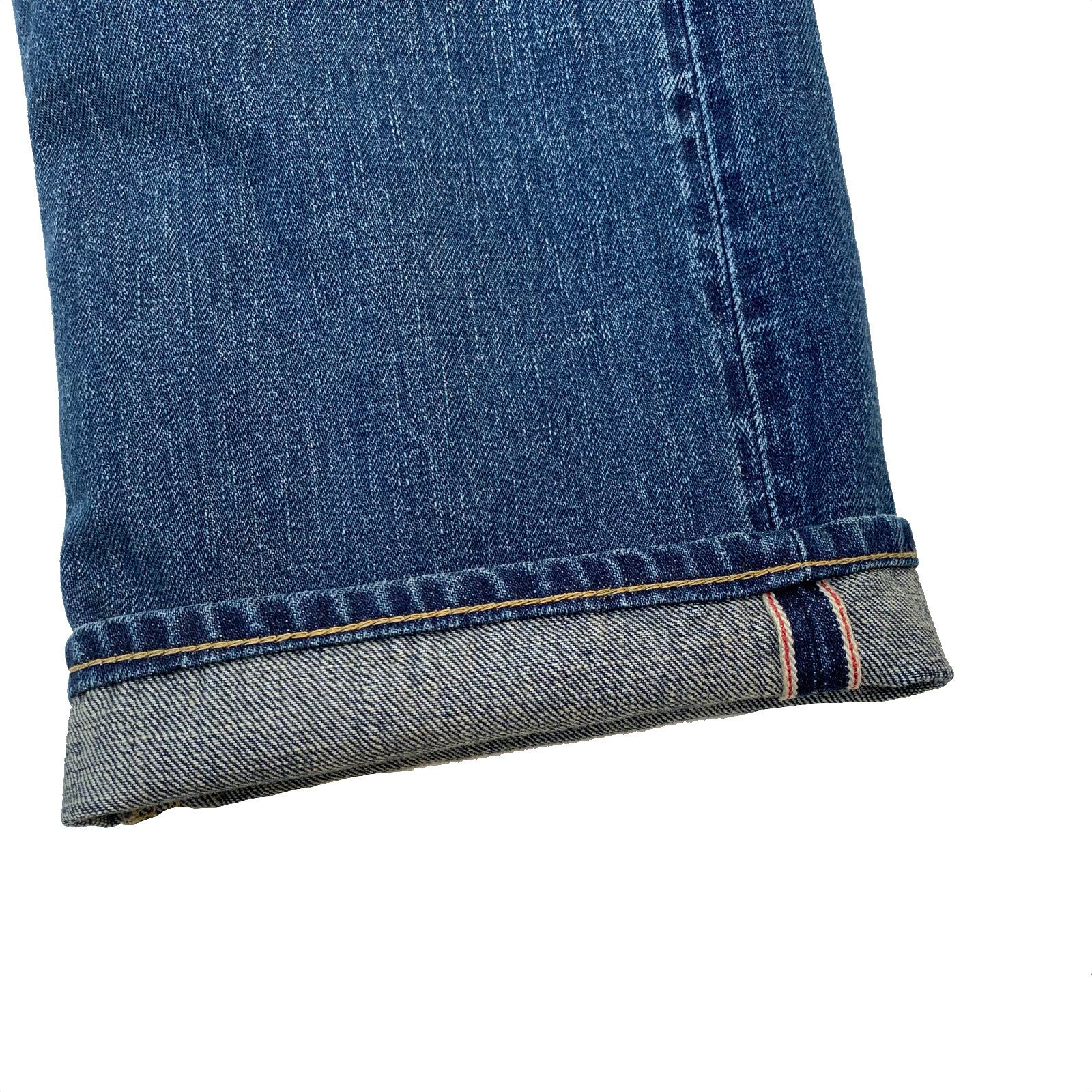 Hiroshima Denim】02 STRAIGHT VINTAGE INDIGO | HEIGHTS Online Store