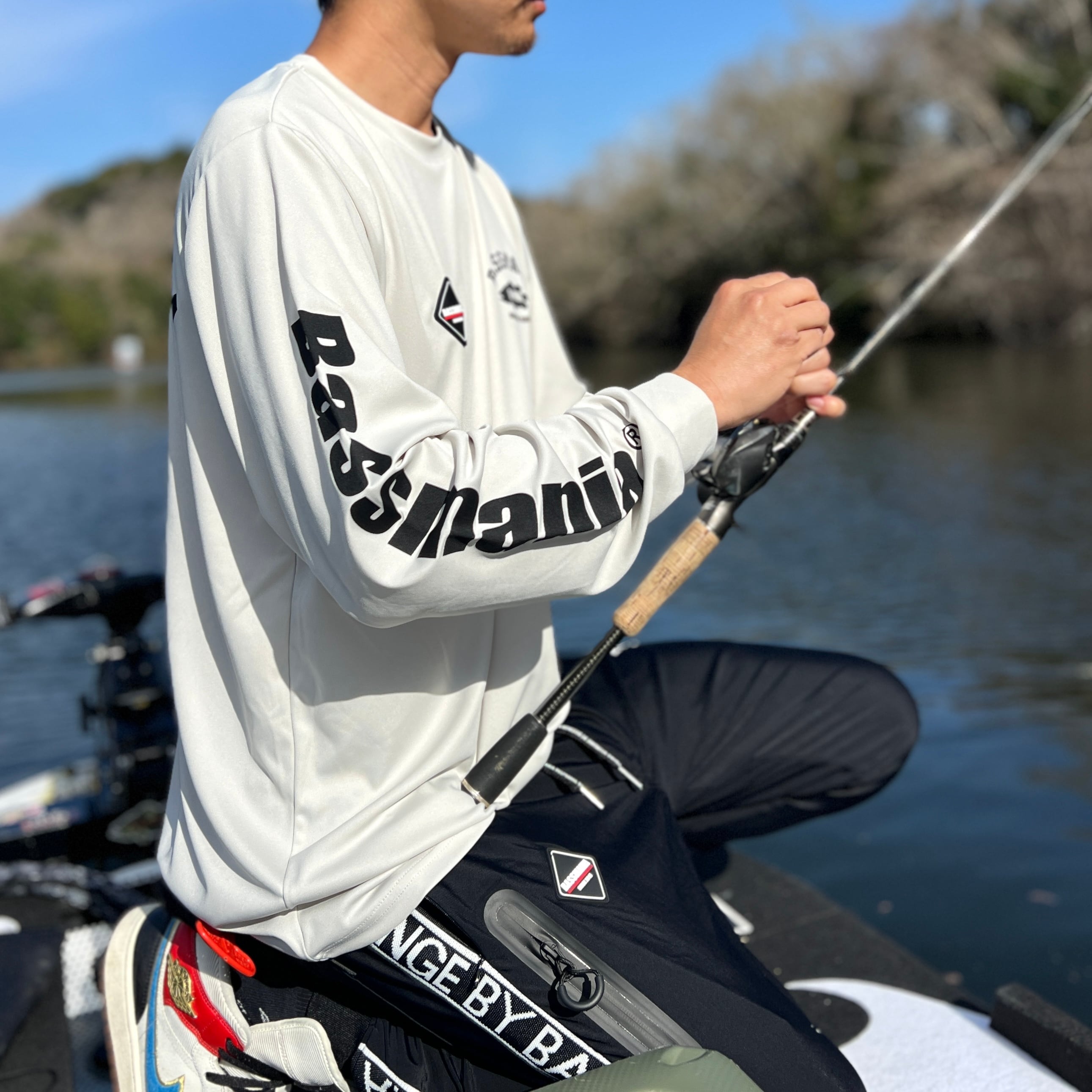 アーチロゴドライスムースロングTシャツ [FROST GRY] | bassmania.jp