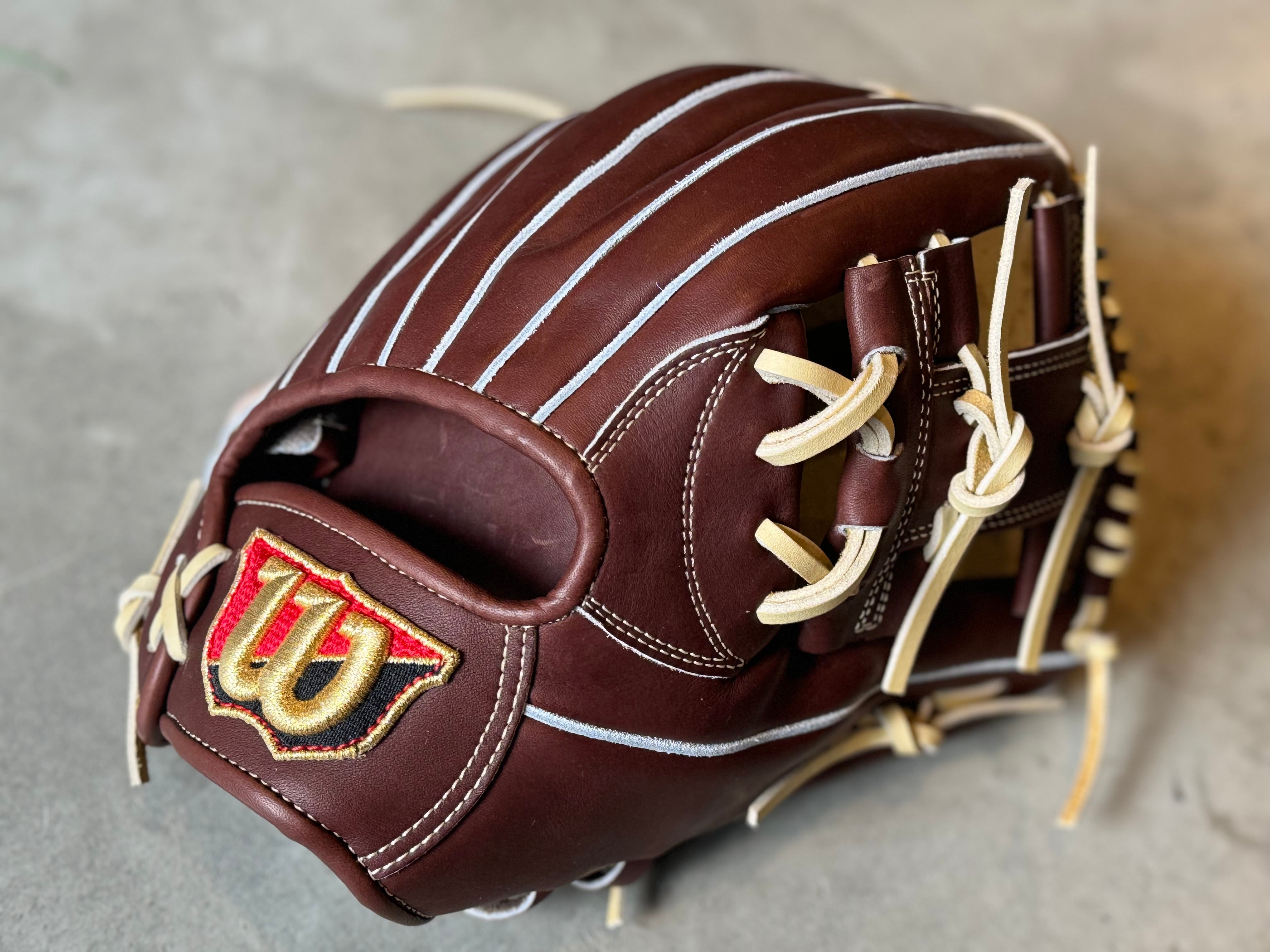 2025年モデル【Wilson】硬式用グローブ 87型［Wilson中村氏］直伝 
