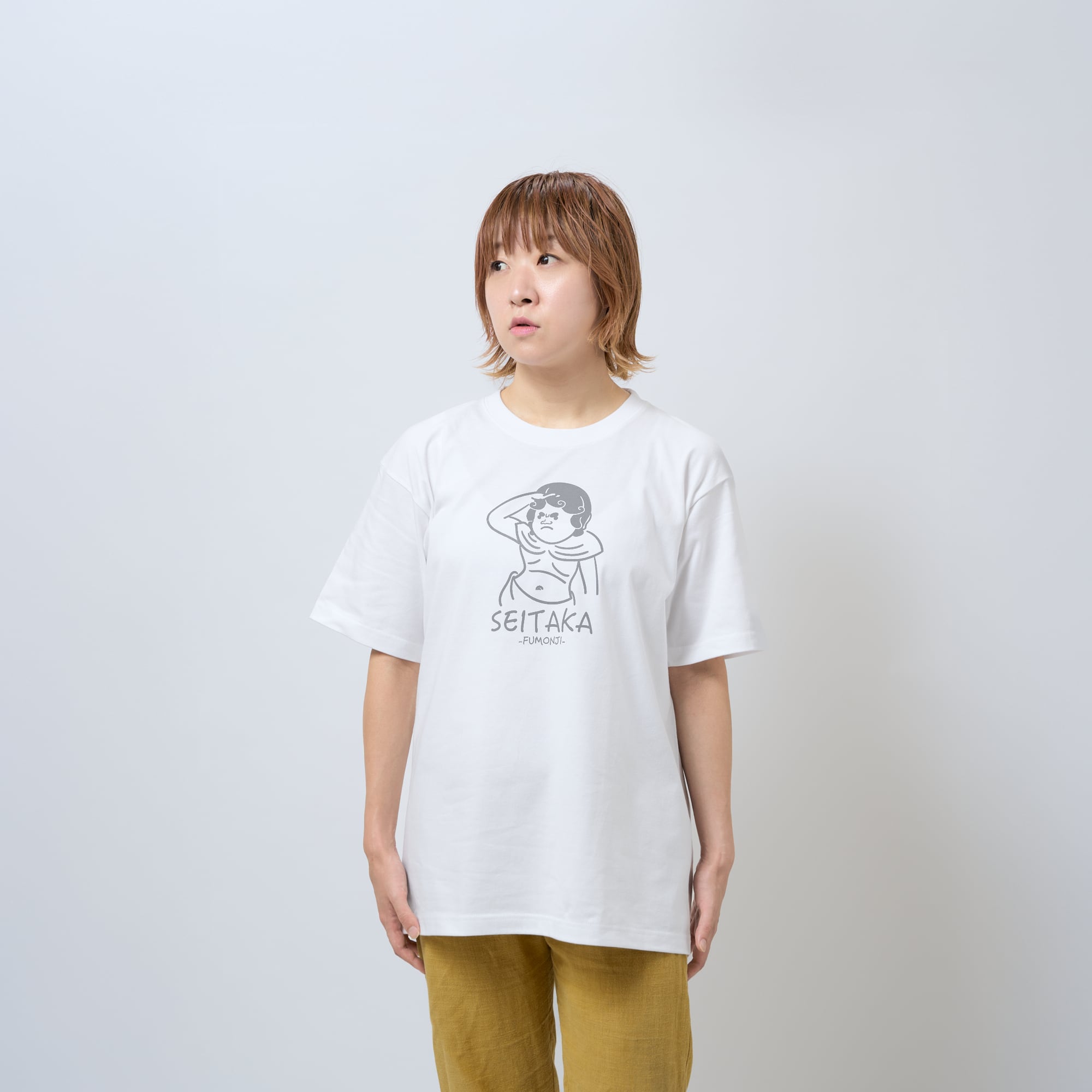 制吒迦童子 普門寺×BOSATSU BRAND コラボ 仏像 Tシャツ (プリント) 6.2