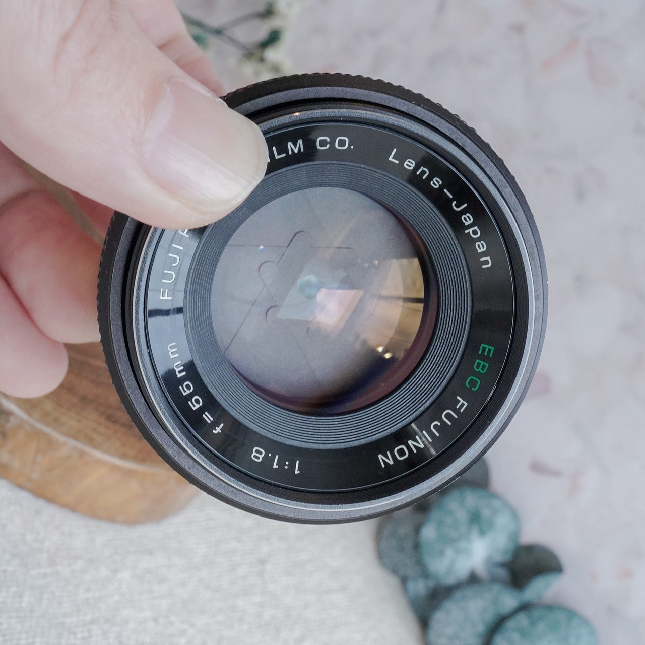 【上美品】EBC Fujinon 55mm f1.8　フジの柔らかい単焦点 　 希少品