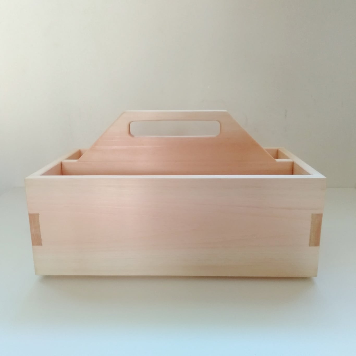 持ち手付きフリーボックス｜ 無垢 檜(ひのき) | MIYABI WOODWORKS