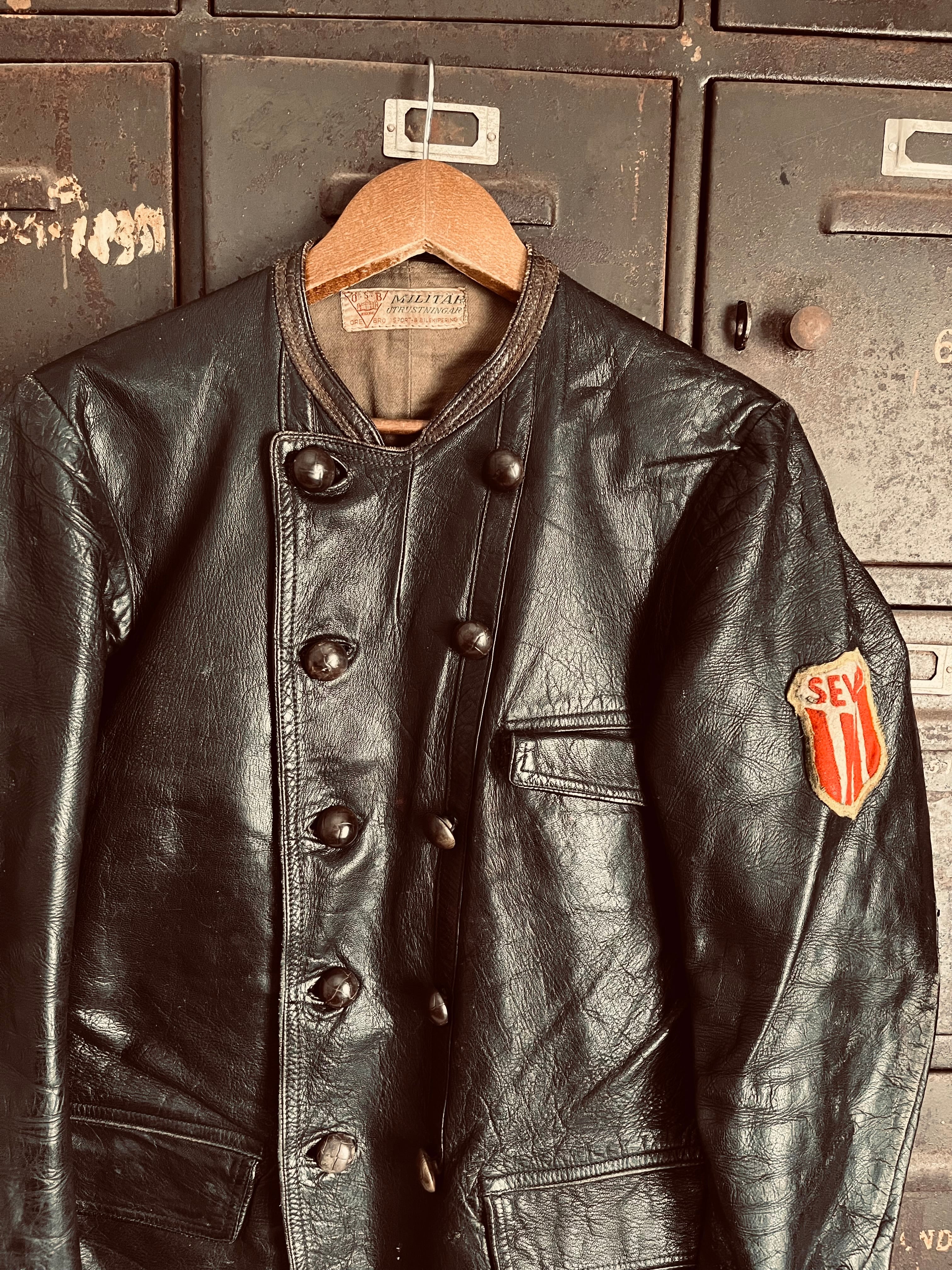 ★専用★ Swedish vintage cloth・* Vintage Swedish Work leather jacket | EXTRA'S GARMENT SUPPLY & CO.