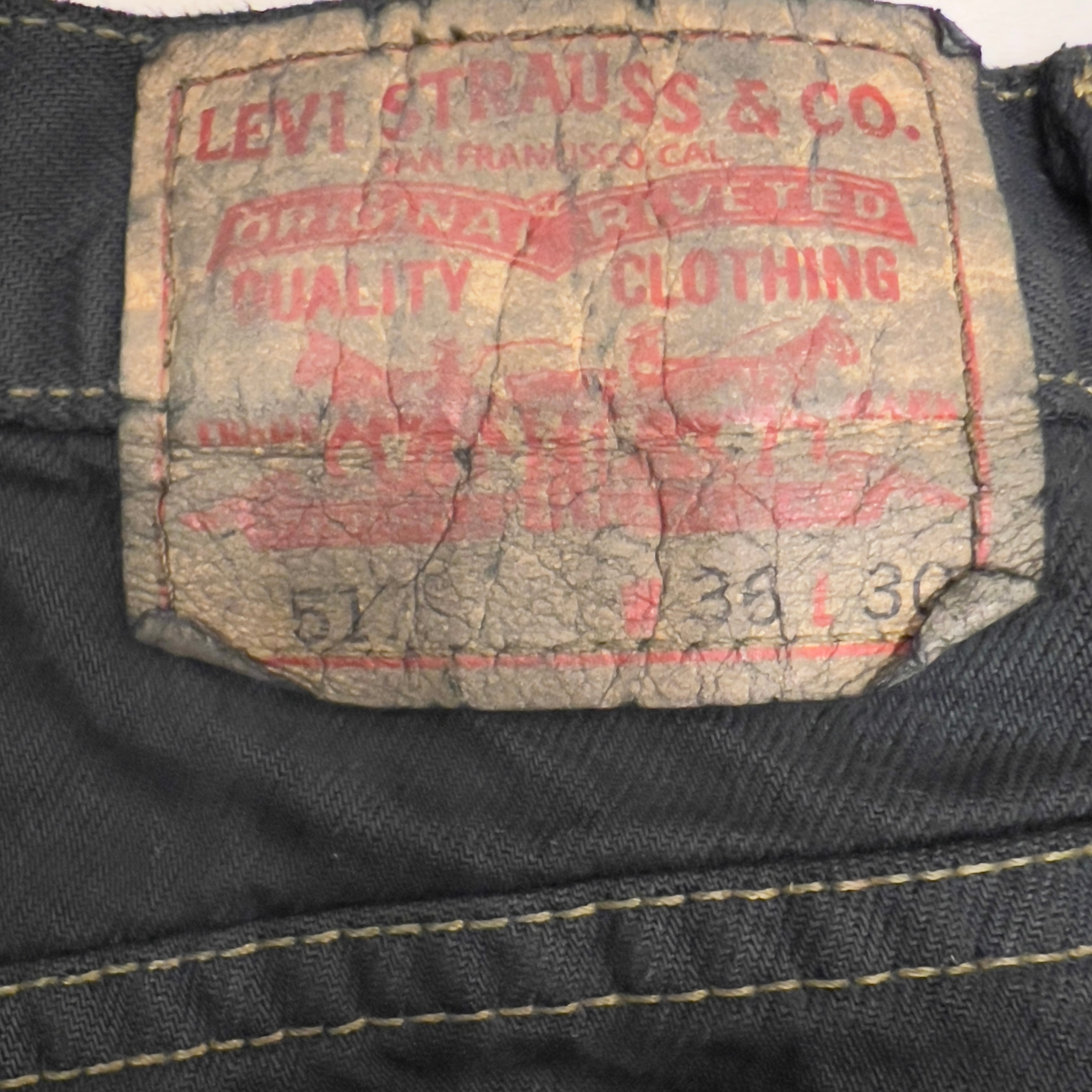 Levis 517 Black denim 