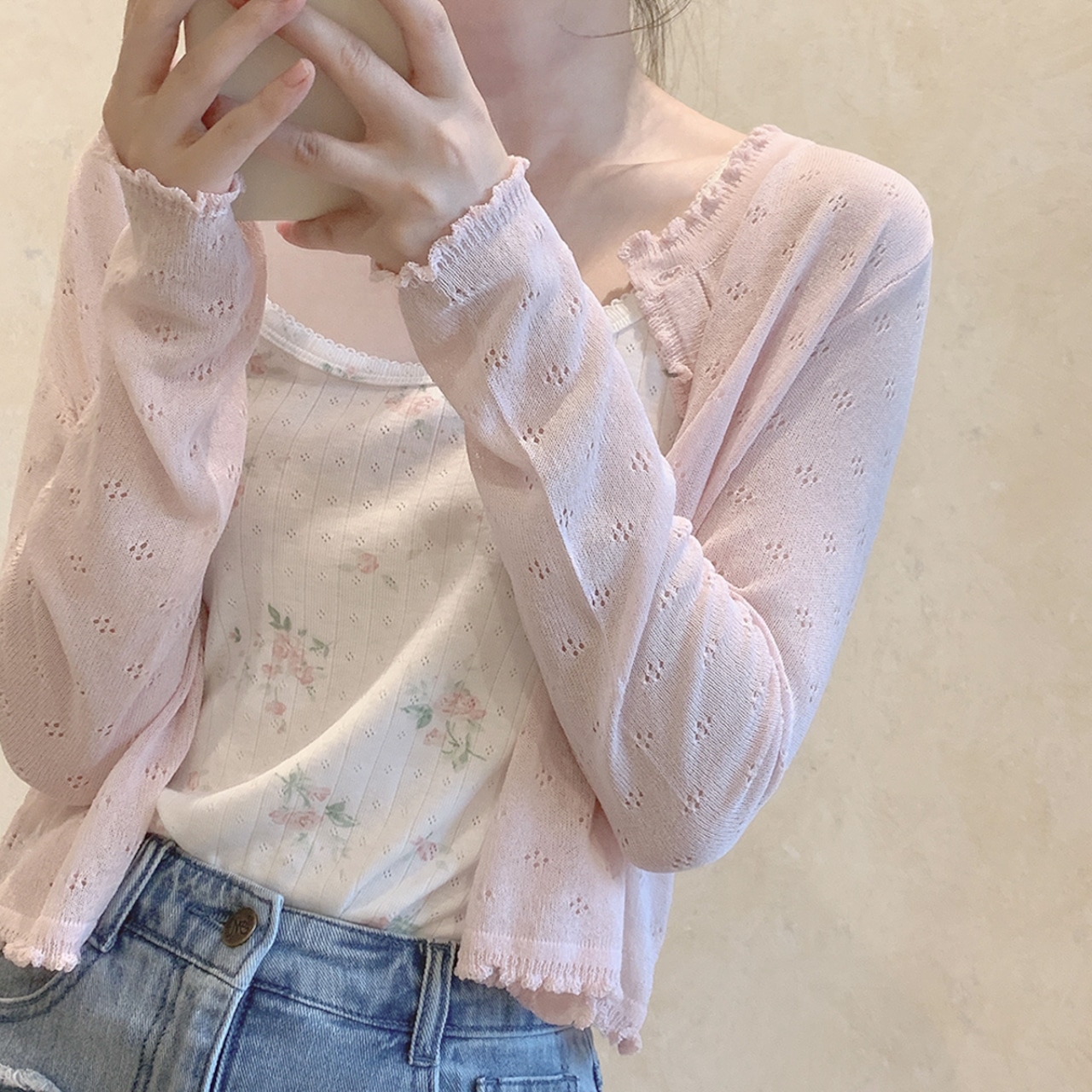 ヴィンテージフラワーキャミソール LK1369