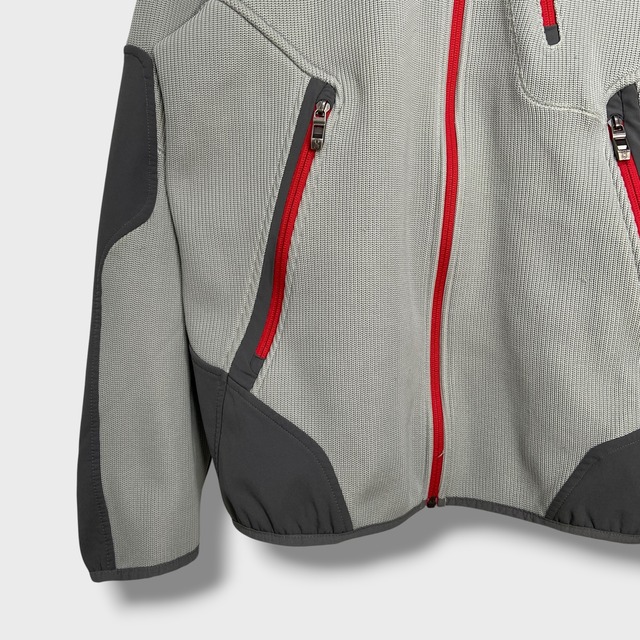 SPYDER スパイダー　コアセーター　テックフリースジャケット　グレー　M
