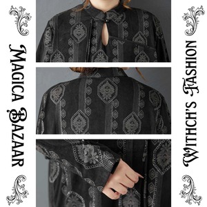 ハーベストシャドウ シルエットドレス  M26136