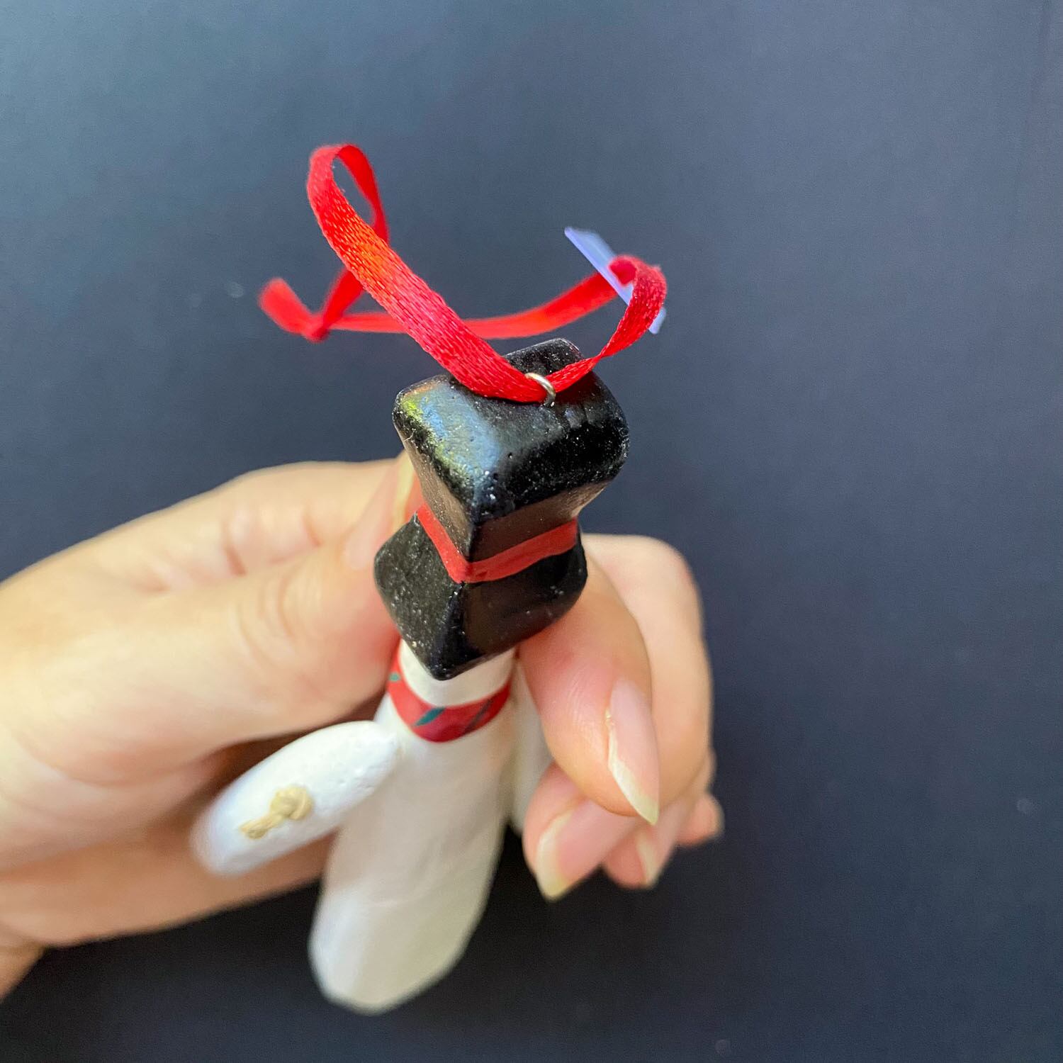 オーナメント 細長スノーマン | Dua-アクセサリーパーツショップ