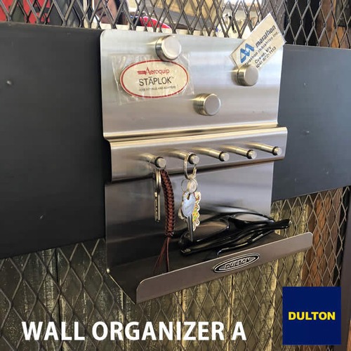 WALL ORGANIZER A ウォール オーガナイザー A DULTON ダルトン キーフック付 壁面収納 ステンレス ガレージ