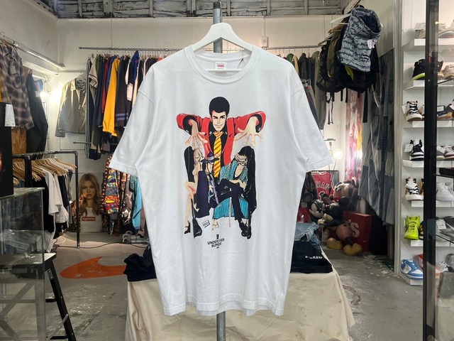 Supreme × UNDERCOVER LUPIN THE THIRD TEE WHITE XL 21771