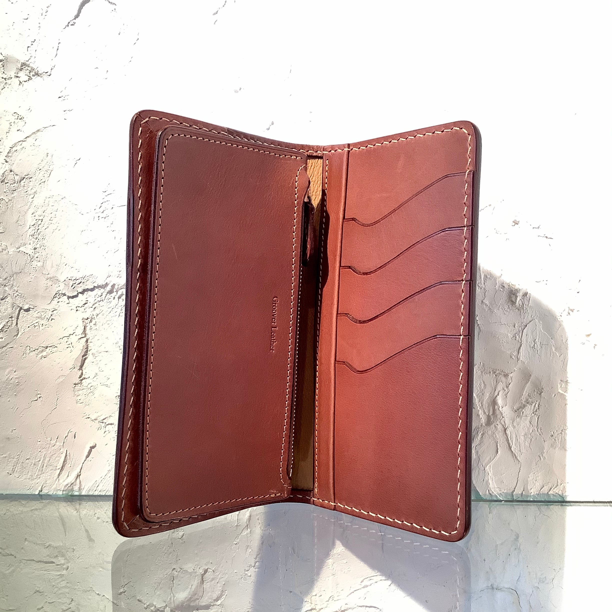 GrooverLeather LongWallet ロングウォレット GSW-200 コバルトブルー　イタリアンレザー 長財布　革製品　革小物 |  FirstOrderJewelry ファーストオーダージュエリー代官山 SilverJewelry leather powered by BASE