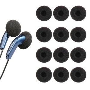 【数量限り】DELUXEFOX ヘッドホン 交換用 イヤーパッド 直径18mm イヤホンカバー スポンジ 6セット(12枚入り)