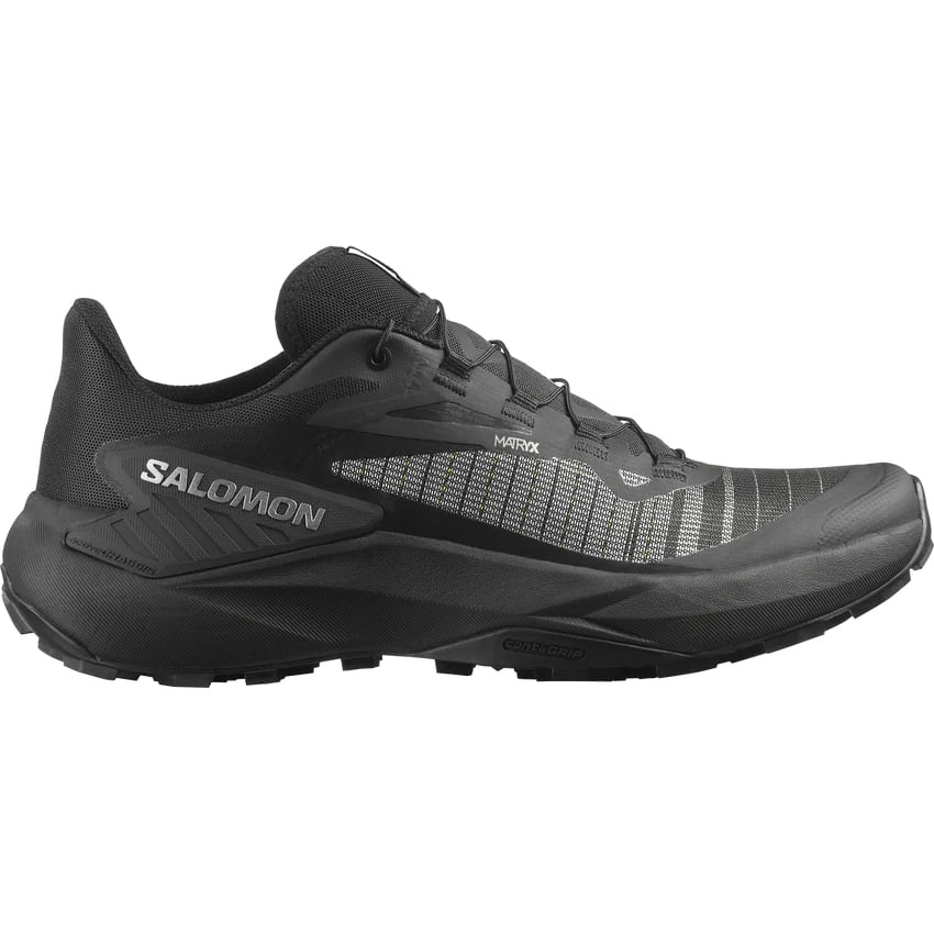 SALOMON(サロモン)GENESIS Black / Black / Ftw Silver メンズ トレイルランニングシューズ